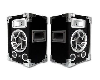   Audio GX 400 1200 Watt Pair of 2 Way 6.5” Pro DJ PA Speakers