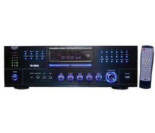 NEW PYLE Pro PD1000A 1000 Watt Stereo Receiver DVD CD Player AUX USB 