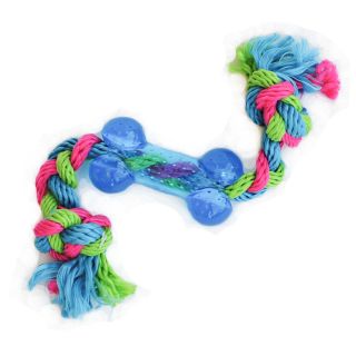 ZippyPaws Chewy Rope Small   Rubber & Rope Dog Toy