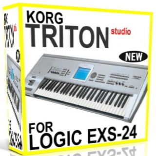 KORG TRITON STUDIO For APPLE LOGIC EXS EXS 24 Samples/Presets/Sounds 5 