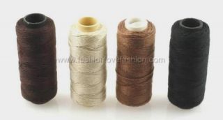 Spool 300Yds Hair Extension Sewing/Braid/W​eaving Decor Thread 4 