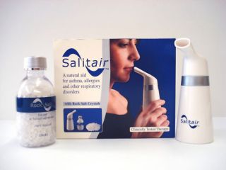 SALITAIR   SALT THERAPY INHALER FOR ASTHMA + BREATHING