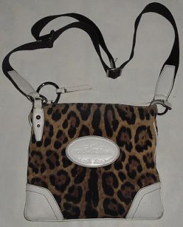 Dolce and Gabbana Animal Print Messenger Bag With Dustbag and Receipt