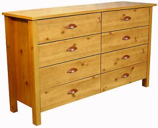 Drawer Pine Dresser/Chest/​Lowboy   Stain Resistant   Made In USA