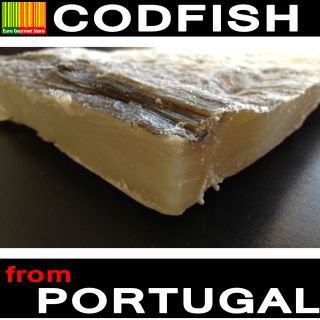Salted and Dried Cod Fish (Bacalhau Salgado) Portuguese Exclusive 