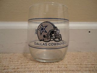Vintage Dallas Cowboys NFL Helmet Logo 12oz. Drinking Glass