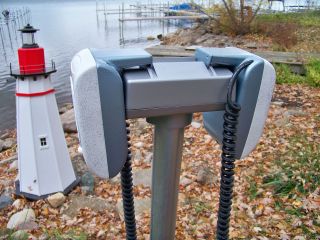   Bolt 1958 Dubl Cone Drive In Movie Speaker Set w/Curly Cords