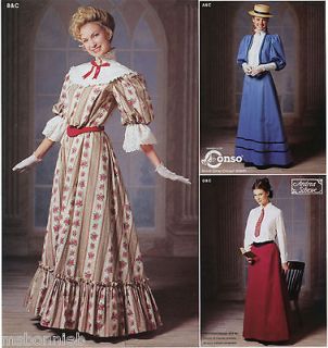 edwardian sewing patterns in Costume Patterns