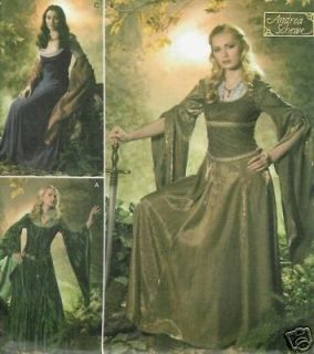 Arwen dress PATTERN Eowyn Fantasy Elf Princess Simplicity 4940 sz 10 