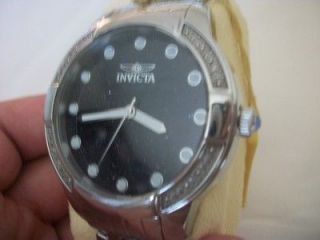 INVICTA mens Sandstone face watch with diamond accent BOLD CASING 