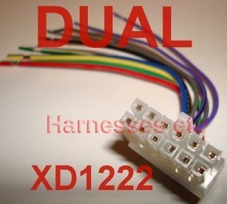 DUAL 12 pin Wire Harness plug XD1222 XD1215 XD6150 XD1225 NEW