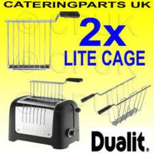 00510 DUALIT LITE MODEL SANDWICH TOASTER CAGES 2 CAGES PER BOX GENUINE 
