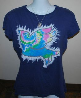   / Teen Clothing & Jewelry Large Tye Dye Dove Logo T Shirt & Necklace