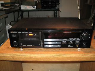 Vintage 1989 Kenwood KX3510 cassette player/recorde​r SHIPS FREE