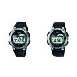 Casio Mens Mid Size Watch 50m Wr Ss Bezel With Gray/Black/Blu​e Band 