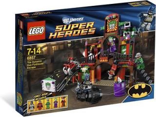 LEGO 6857 BATMAN THE DYNAMIC DUE FUNHOUSE ESCAPE, DC UNIVERSE SUPER 