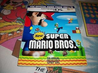 New Super Mario Bros DS Strategy Players Guide Players RARE Nintendo