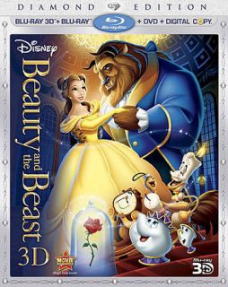 Beauty and the Beast (Blu ray/DVD, 2011, 5 Disc Set, Diamond Edition 