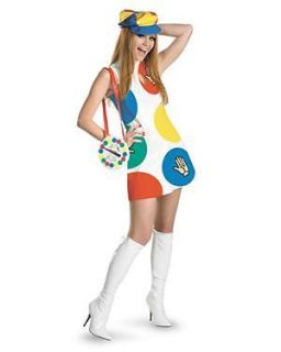 Womens Twister Halloween Costume Dress Fun Funny Outfit Gameboard 