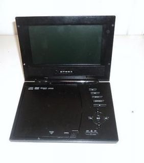 Dynex 7 Portable DVD Player (DX P7DVDCA) With Accessories   USED