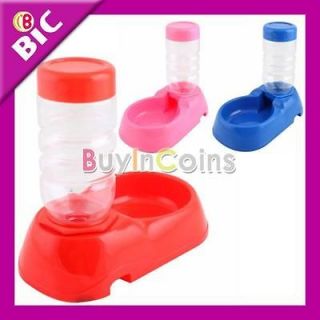 Refilled Pet Dog Cat Water Drinking Fountain Bottle New