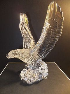 Waterford Crystal Fred Curtis Eagle Sculpture New In Box MSRP $295.00