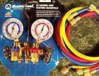 AC MANIFOLD GAUGE SET for R12 and R134a Mastercool USA
