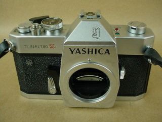 Yashica TL Electro X Great 1968 Vintage SLR camera Nice