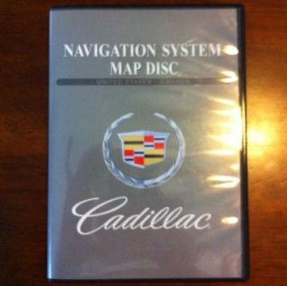 Cadillac GM Navigation System Map DVD US/Canada Version 2.00 Part No 