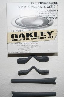 Oakley Radar Replacement Nose Pads & Ear Socks   SLATE / GRAY