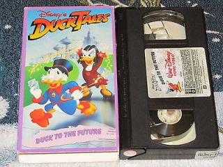   DUCKTALES TALES ~DUCK TO THE FUTURE~ VHS VIDEO TAPE~FREE U.S. SHIPPING