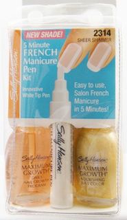 Sally Hansen 5 Minute French Manicure Pen Kit   Sheer Shimmer 2314
