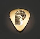   Guitars Logo   Solid Brass Guitar Pick, Acoustic, Electric, Bass