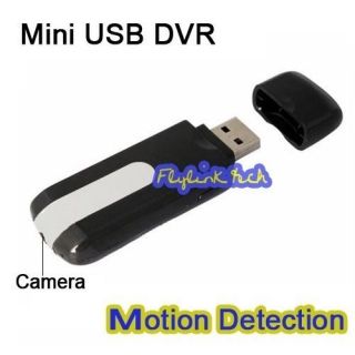 2GB 4GB 8GB Mini DVR USB U8 Disk HD Spy Camera Motion Activated Video 