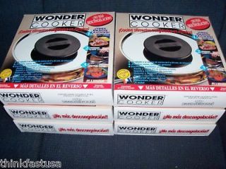 LOT 6 WONDER COOKER Miracle Lid   No More Thawing  Cooks Frozen Food 