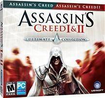 Assassins Creed I & II Ultimate Collection 1 and 2 PC GAME   New and 