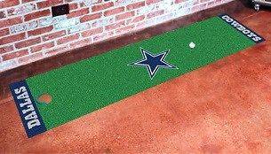   Cowboys NFL Football Team Game Player Golf Cup Putting Green Rug Mat