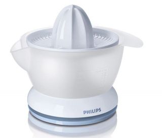 Philips Citrus Press White With Blue Accents