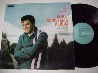 Elvis Presley Elvis Christmas Album 1970 RCA German Import LP Record 