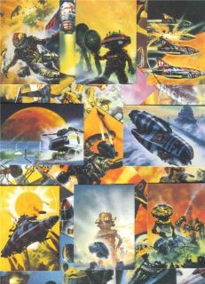 1995 CHRIS FOSS art FPG Science Fiction 90 card set