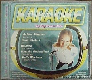 Top Pop Female Hits Karaoke CD CD+G Gwen Stefani MORE