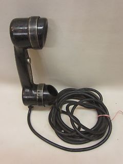 Bakelite Switchboard Handset Only Vintage Telephone Military Radio 