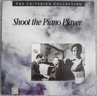   PIANO PLAYER Francois Truffaut Criterion 43 French/ English Laserdisc