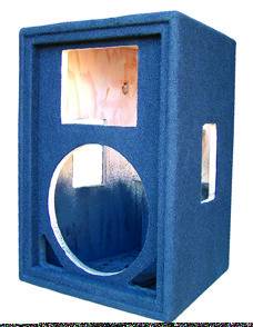 PA 12H600,12 2 way Trapezoid Empty Speaker Cabinet