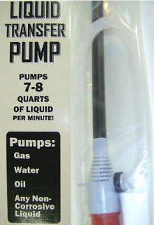 Electric Gas & Liquid Siphon Pump Battery Operated New