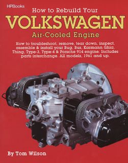 Rebuild Your Volkswagen Air Cooled Engine   Blocks Pistons Heads   500 