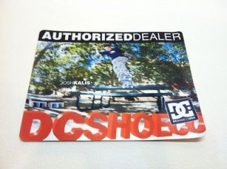 DC Skateboarding Authorized Dealer Sticker