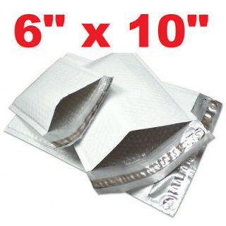   6x10 Poly Bubble Mailers Padded Envelope Shipping Supply Bags 6 x 10