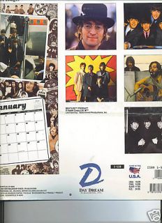 The Beatles l995 Scrapbook Calendar