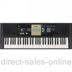 Yamaha YPT220 + Adaptor Full Size 61 Keys 375 Sounds Portable Keyboard 